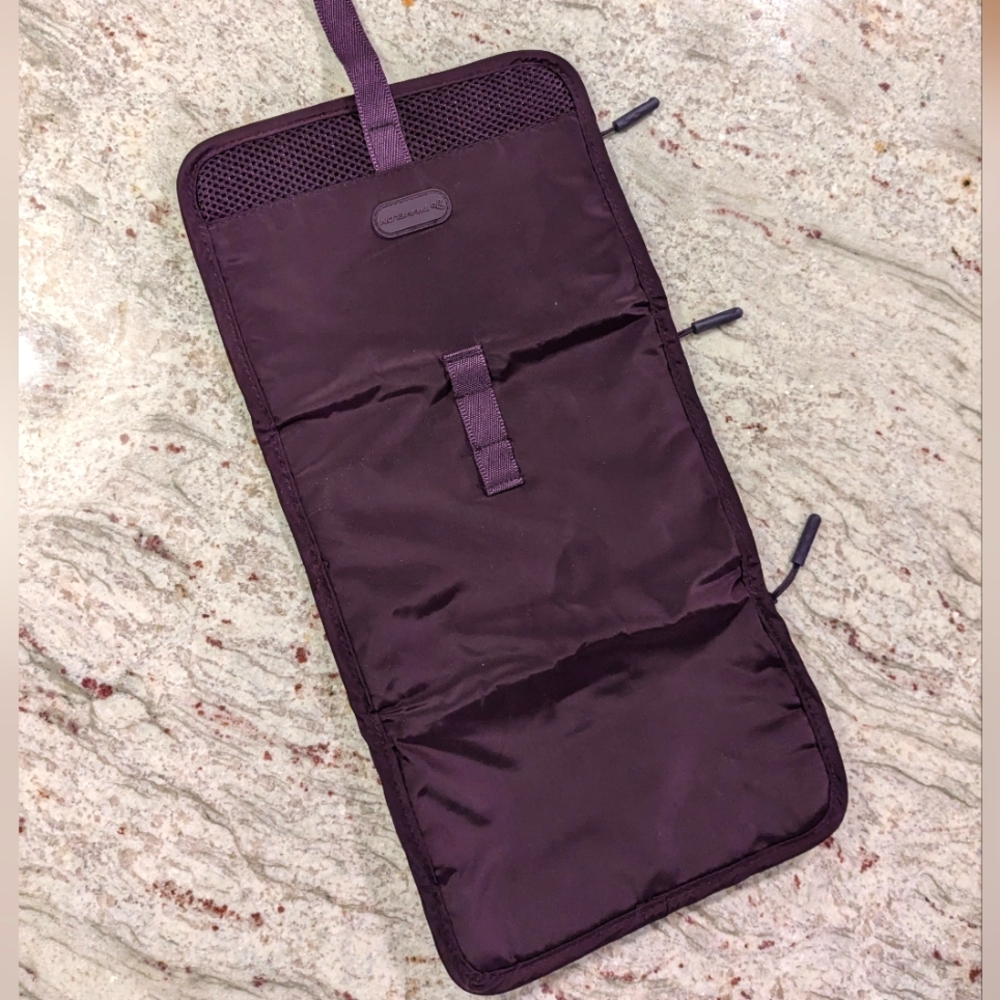 Jewelry Travelon Roll Up Travel Bag Make Up Toiletries Organize Foldable Purple